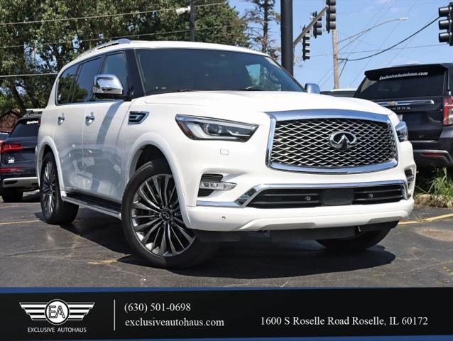 2021 INFINITI QX80 SENSORY for sale in Roselle, IL