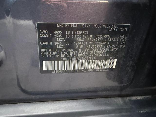 2017 Subaru Outback 2.5i Limited