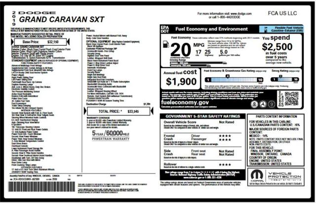 2019 Dodge Grand Caravan SXT for sale in Stafford, VA