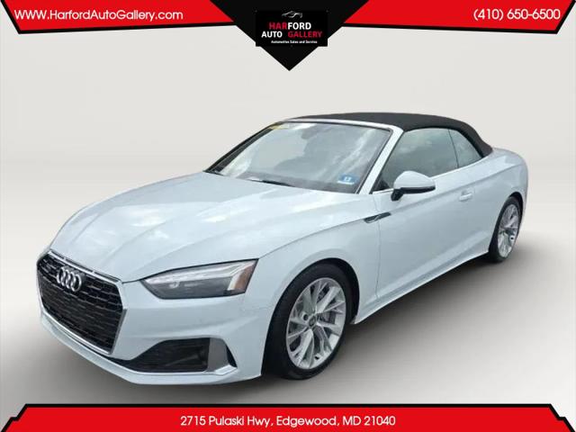 2020 Audi A5 Cabriolet Premium Plus 45 TFSI quattro S tronic for sale in Edgewood, MD