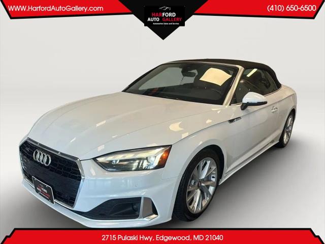 2020 Audi A5 Cabriolet Premium Plus 45 TFSI quattro S tronic for sale in Edgewood, MD
