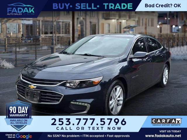 2018 Chevrolet Malibu LT for sale in Tacoma, WA