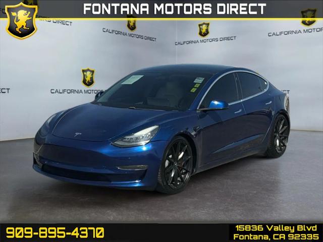 2019 Tesla Model 3 Long Range for sale in Fontana, CA