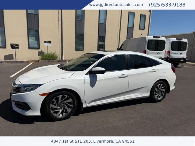 2016 Honda Civic EX for sale in Livermore, CA