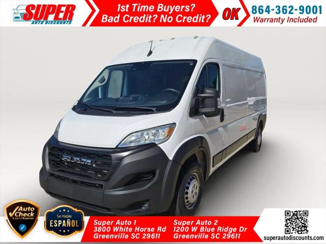 2023 Ram ProMaster 2500 Cargo Van High Roof 159 WB for sale in Greenville, SC