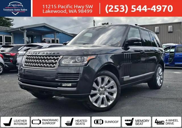 2014 Land Rover Range Rover 5.0L V8 Supercharged for sale in Lakewood, WA