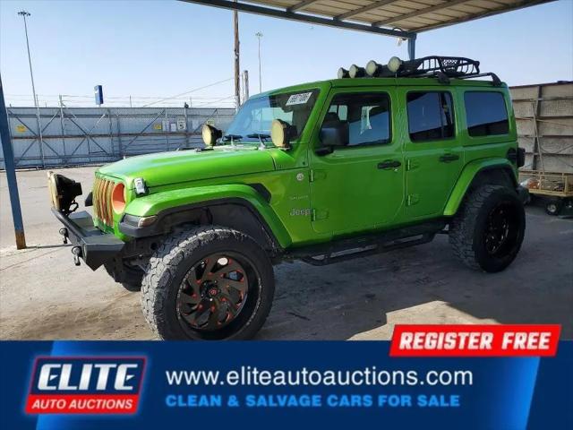 2018 Jeep Wrangler Unlimited Sahara 4x4 for sale in Hollywood, FL