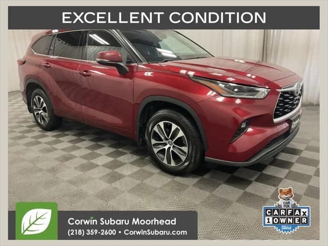 2021 Toyota Highlander XLE for sale in Moorhead, MN