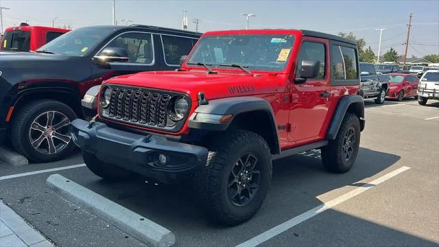 2024 Jeep Wrangler 2-Door Willys 4x4 for sale in Reno, NV