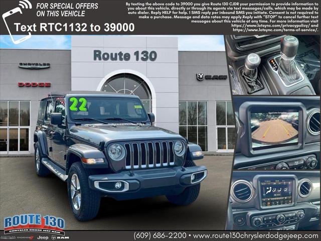 2022 Jeep Wrangler Unlimited Sahara 2022 Jeep Wrangler Unlimited Sahara