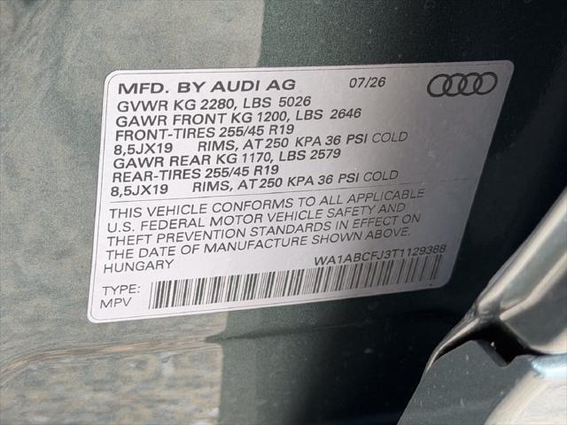 2026 Audi Q3 TFSI quattro S tronic