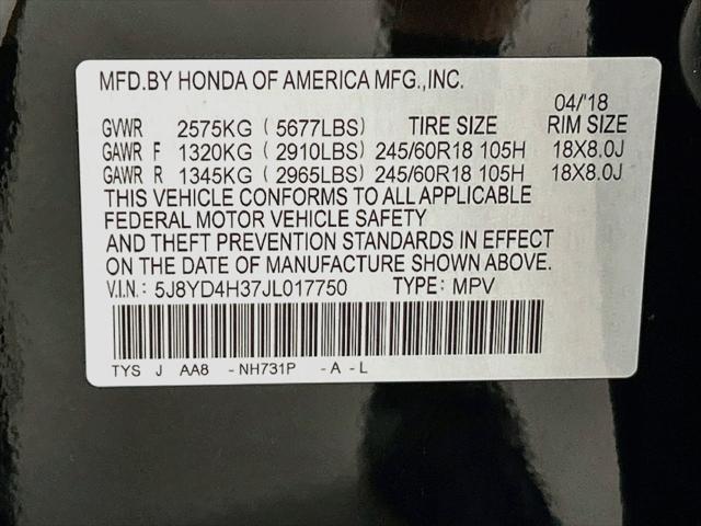 2018 Acura MDX 3.5L