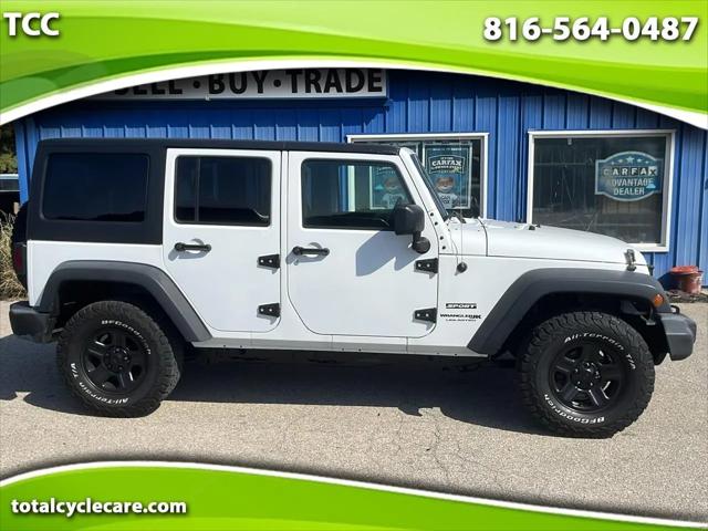 2018 Jeep Wrangler JK Unlimited Sport 4x4 for sale in Smithville, MO
