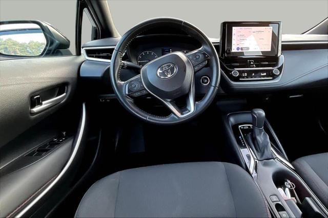 Certified Used 2025 Midnight Black Metallic Toyota SE image 40