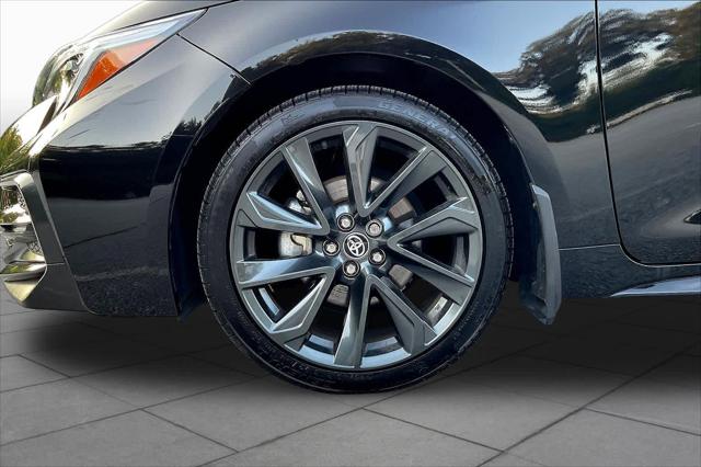 Certified Used 2025 Midnight Black Metallic Toyota SE image 45