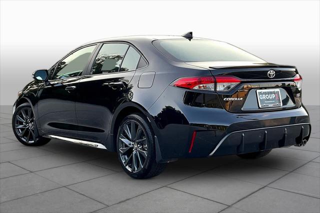 Certified Used 2025 Midnight Black Metallic Toyota SE image 46