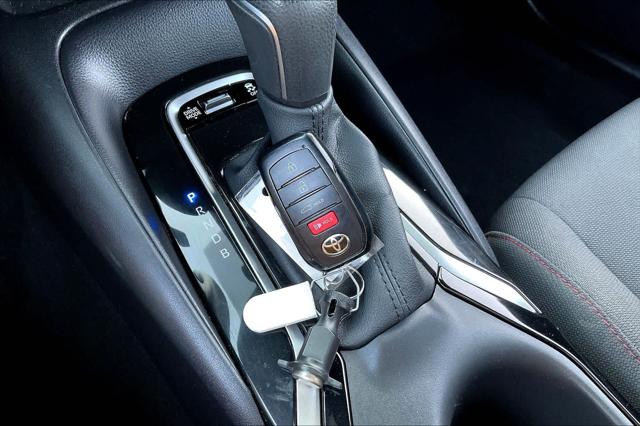 Certified Used 2025 Midnight Black Metallic Toyota SE image 48