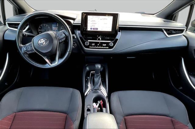 Certified Used 2025 Midnight Black Metallic Toyota SE image 49