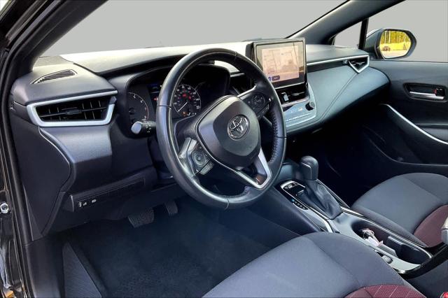 Certified Used 2025 Midnight Black Metallic Toyota SE image 51