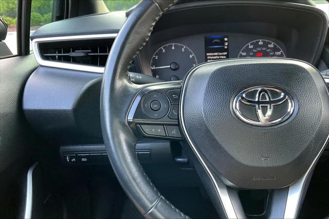 Certified Used 2025 Midnight Black Metallic Toyota SE image 57