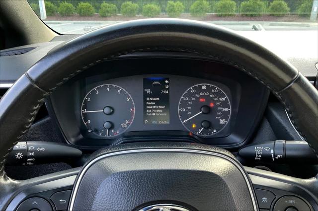 Certified Used 2025 Midnight Black Metallic Toyota SE image 59