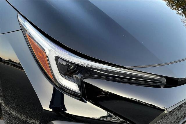 Certified Used 2025 Midnight Black Metallic Toyota SE image 61