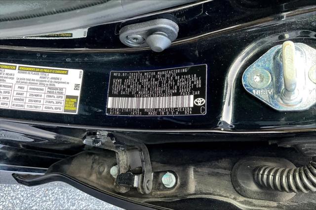 Certified Used 2025 Midnight Black Metallic Toyota SE image 68
