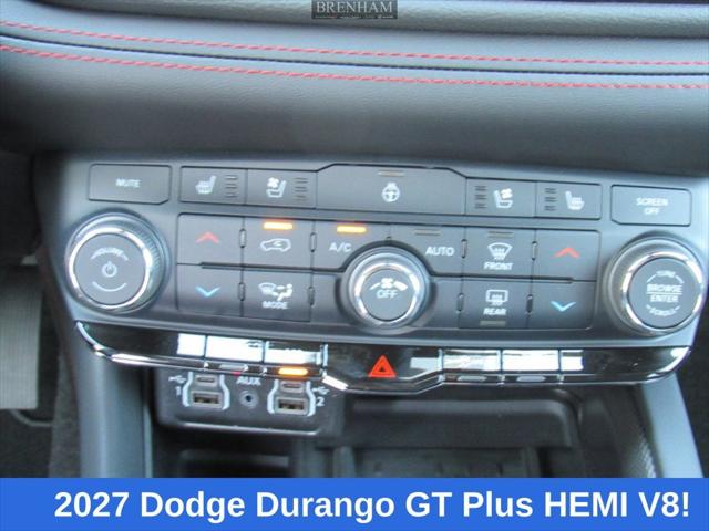 2027 Dodge Durango GT HEMI V8 Plus AWD
