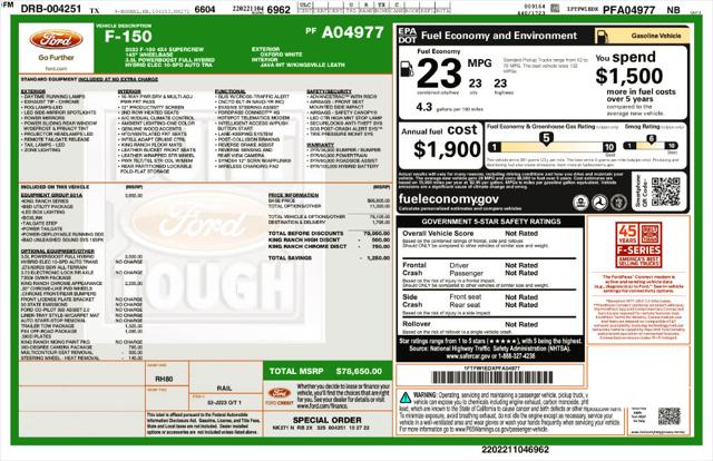 2023 Ford F-150 King Ranch