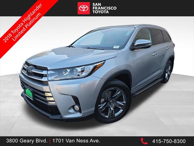 2018 Toyota Highlander Limited Platinum for sale in San Francisco, CA