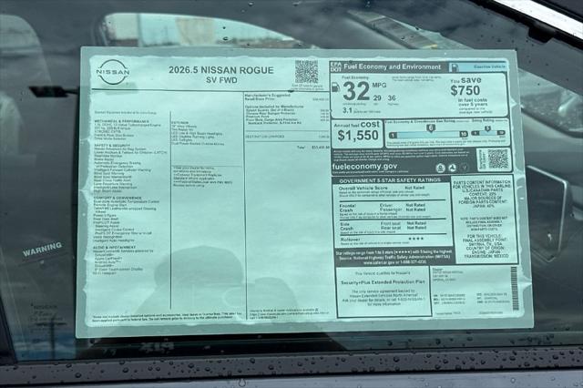 2026 Nissan Rogue SV