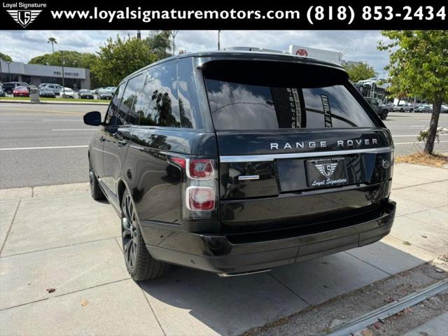 2018 Land Rover Range Rover 5.0L V8 Supercharged