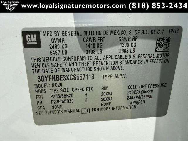 2012 Cadillac SRX Performance Collection