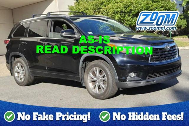 2015 Toyota Highlander XLE V6 for sale in Parsippany, NJ