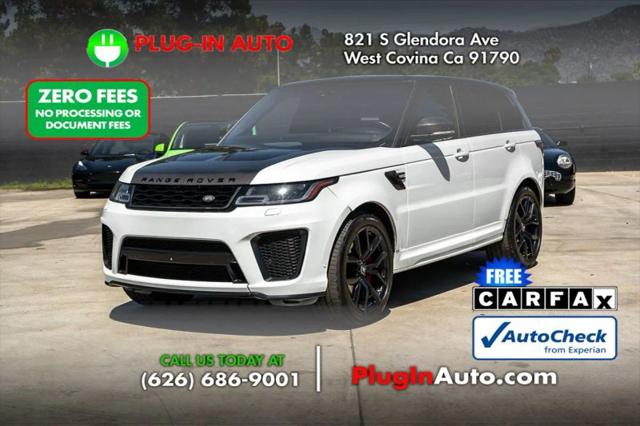 2019 Land Rover Range Rover Sport SVR for sale in West Covina, CA