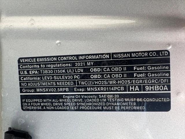 2021 Nissan Altima 2.5 S