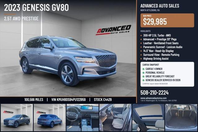 2023 Genesis GV80 2.5T AWD for sale in North Attleboro, MA
