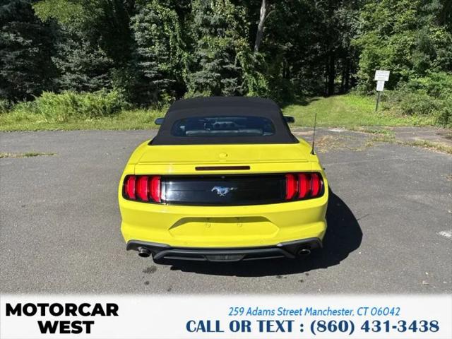 2021 Ford Mustang EcoBoost Premium Convertible