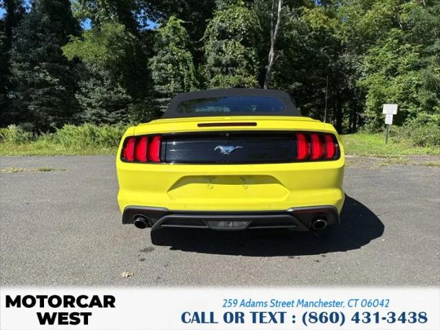 2021 Ford Mustang EcoBoost Premium Convertible