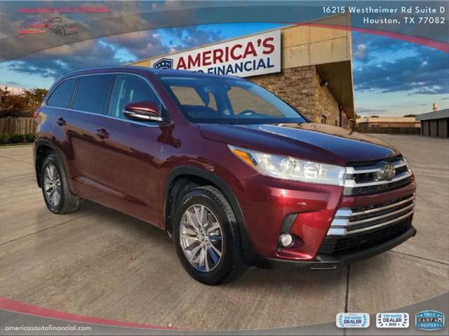 2018 Toyota Highlander XLE for sale in Houston, TX
