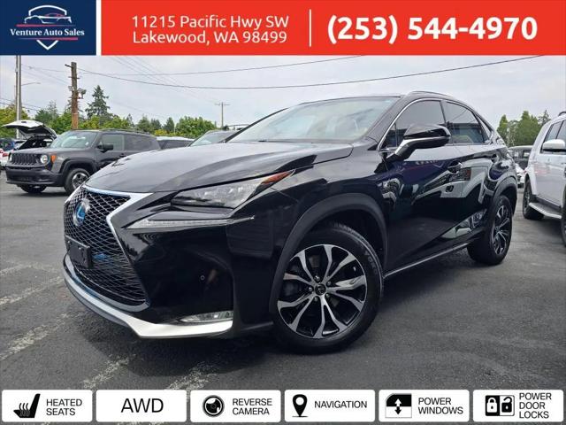 2015 Lexus NX 200t F Sport for sale in Lakewood, WA