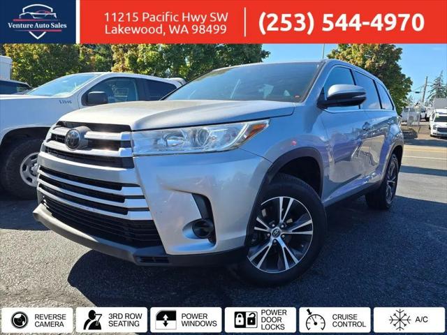 2019 Toyota Highlander LE for sale in Lakewood, WA