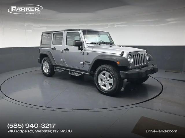 2017 Jeep Wrangler Unlimited Sport 4x4 for sale in Webster, NY