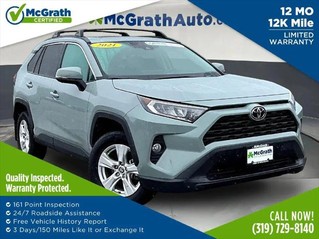 2021 Toyota RAV4 XLE for sale in Davenport, IA