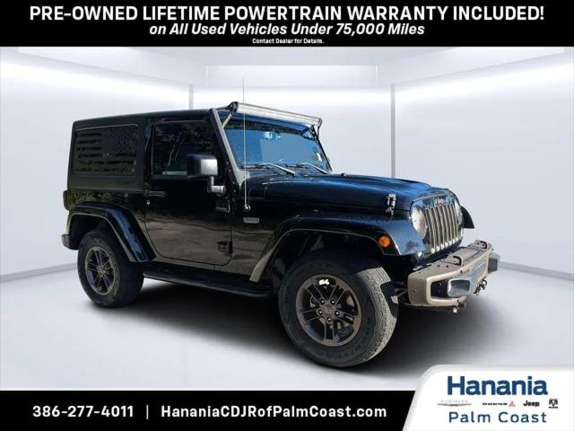 2016 Jeep Wrangler 75th Anniversary for sale in Palm Coast, FL