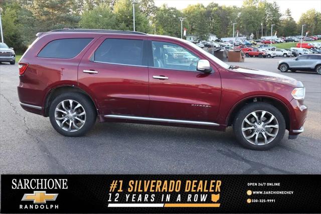 2018 Dodge Durango Citadel Anodized Platinum AWD for sale in Randolph, OH