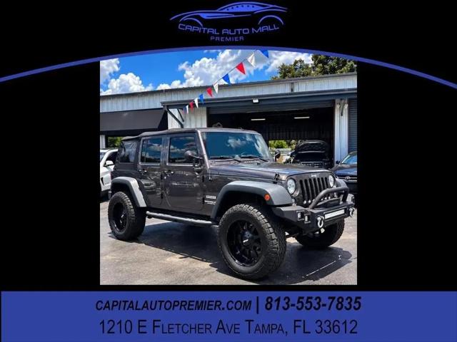 2017 Jeep Wrangler Unlimited Sport 4x4 for sale in Tampa, FL