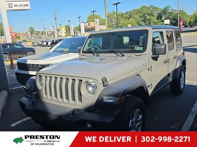 2023 Jeep Wrangler 4-Door Sport S 4x4 for sale in Wilmington, DE