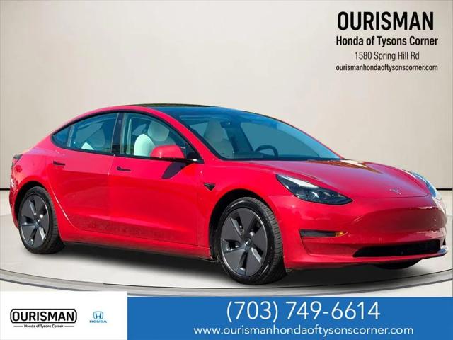 2021 Tesla Model 3 Standard Range Plus Rear-Wheel Drive for sale in Vienna, VA