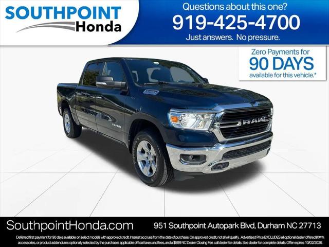 2020 Ram 1500 Big Horn Crew Cab 4x4 57 Box for sale in Durham, NC